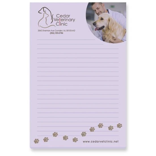 P4A6A25 - Souvenir® Sticky Note™ 4 inch x 6 inch Pad - 25 sheet